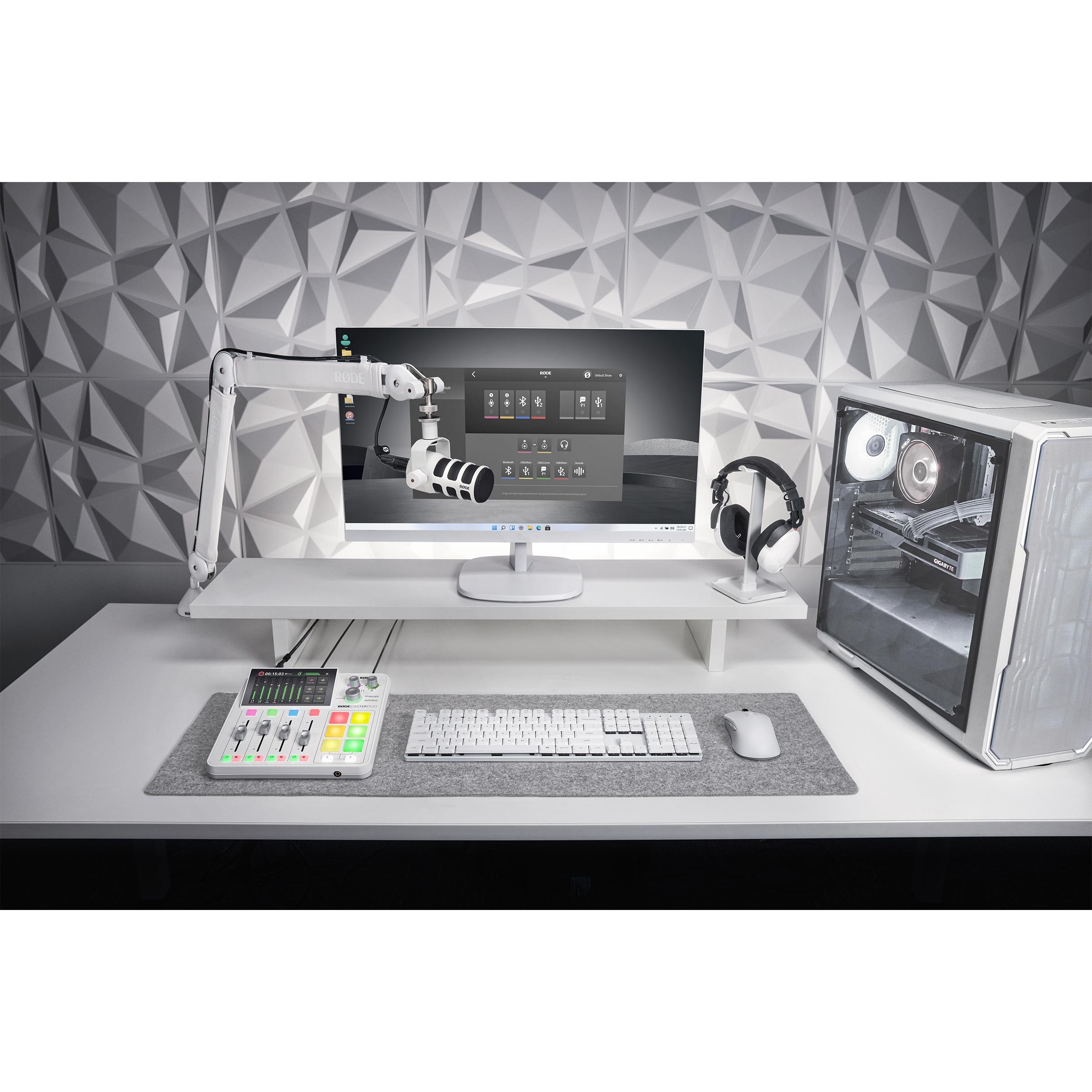 RØDECaster Duo White RØDECaster Duo White