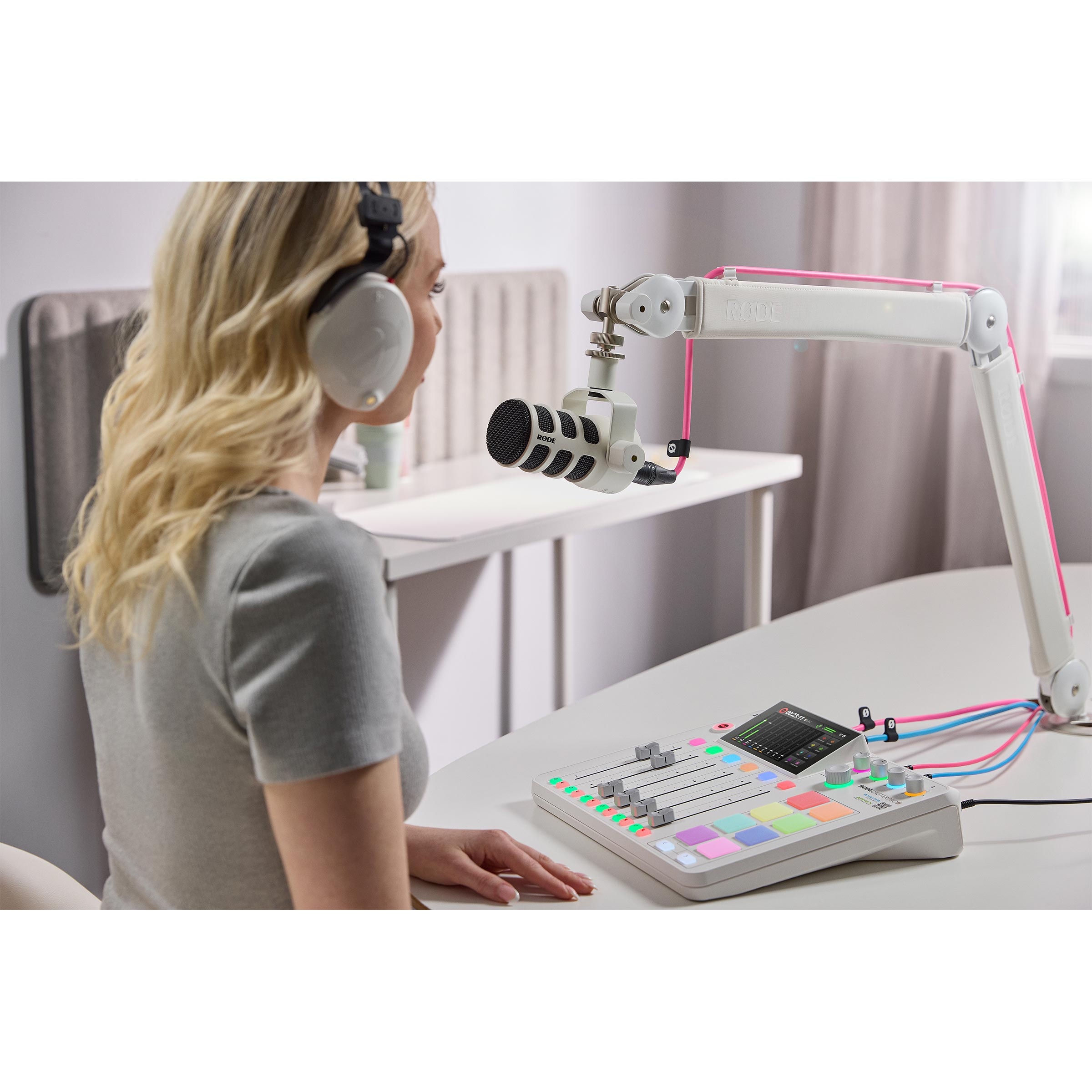 PodMic White