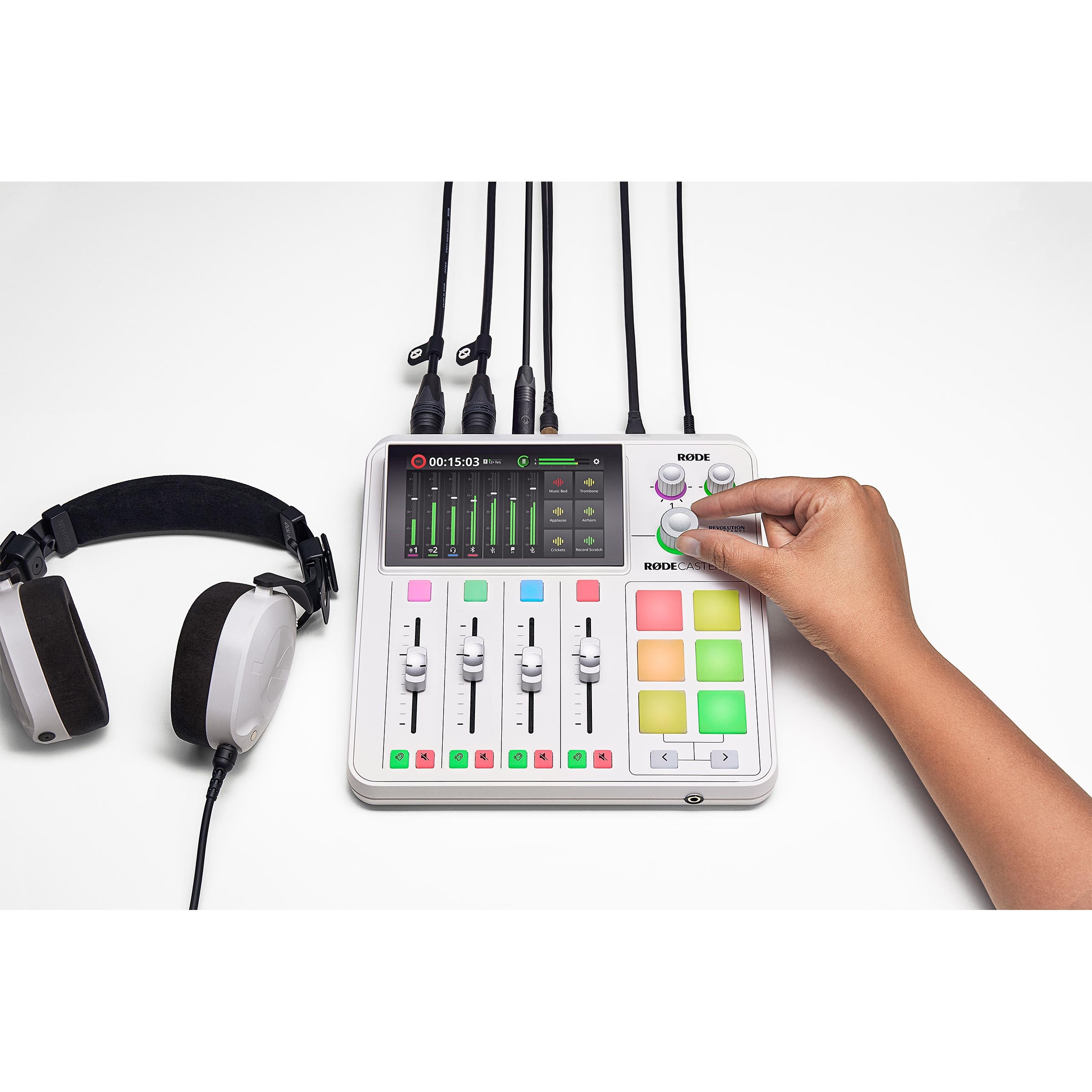 RØDECaster Duo White RØDECaster Duo White