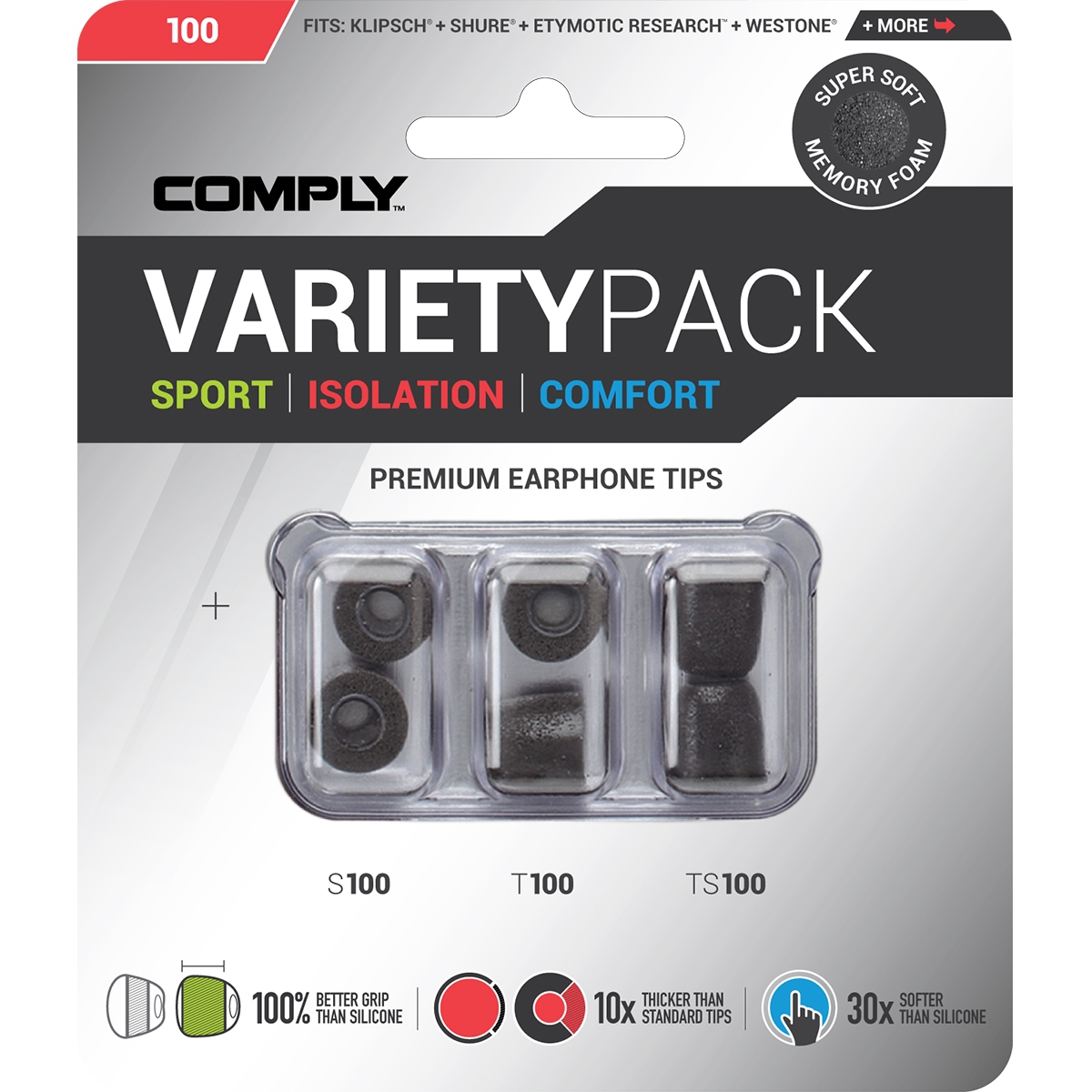 Variety Pack Pro - SmartCore™, mittel (M)