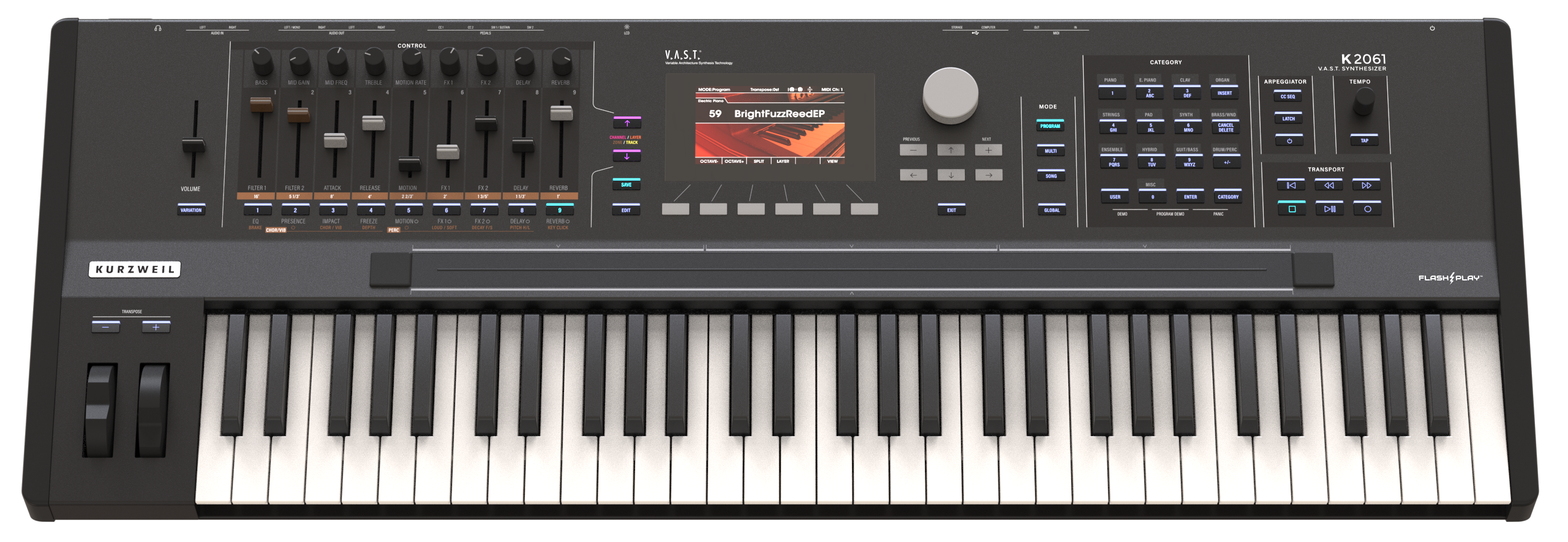 Neu: KURZWEIL K2061 & K2088 *