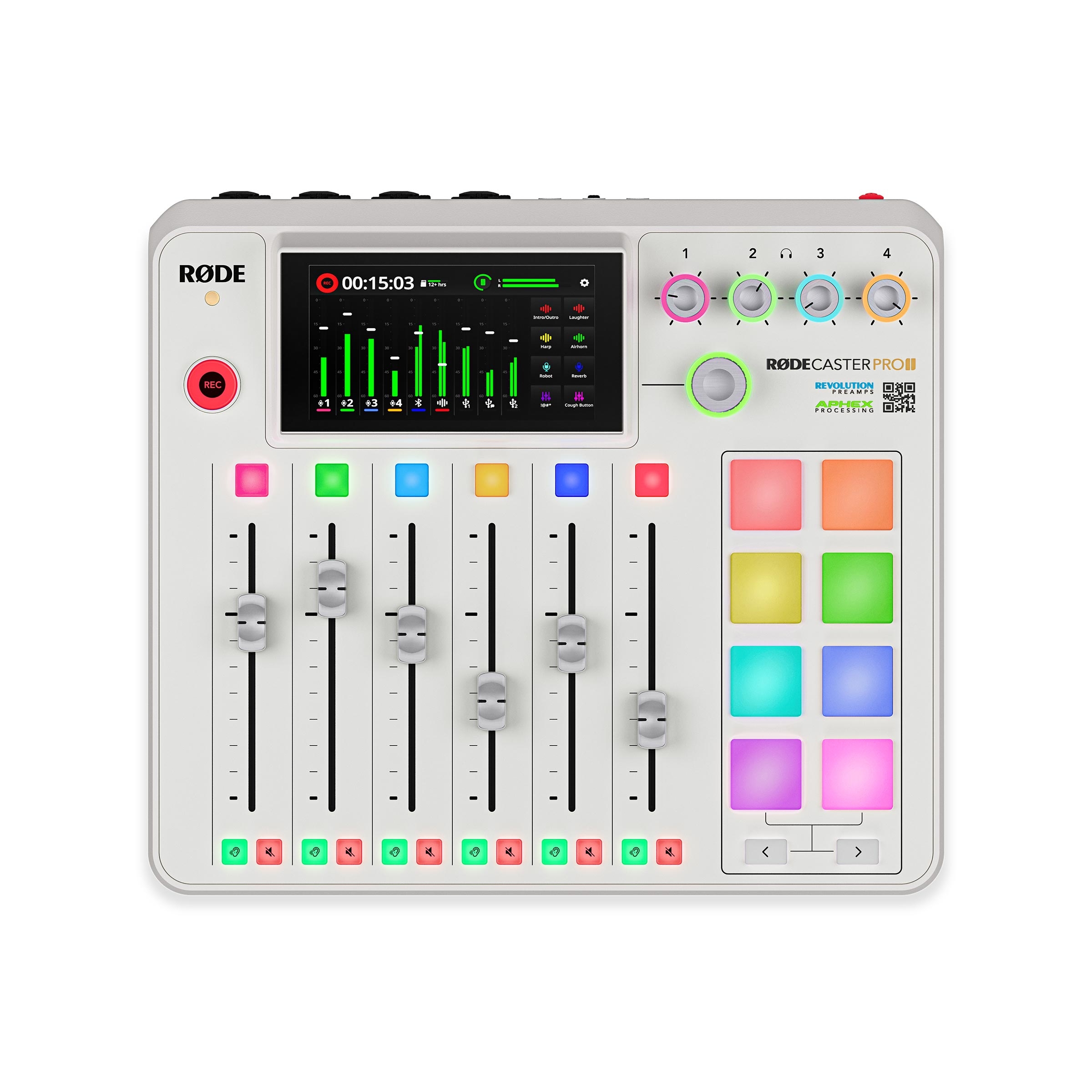 RØDECaster Pro II White RØDECaster Pro II White