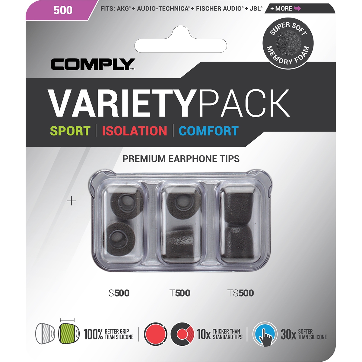 Variety Pack Pro - SmartCore™, mittel (M)
