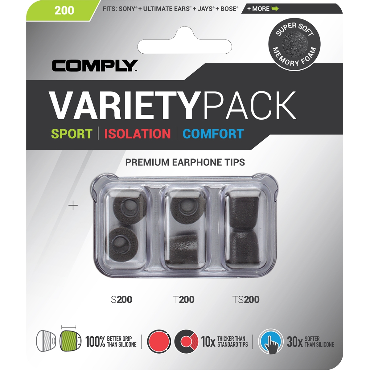 Variety Pack Pro - SmartCore™, mittel (M)