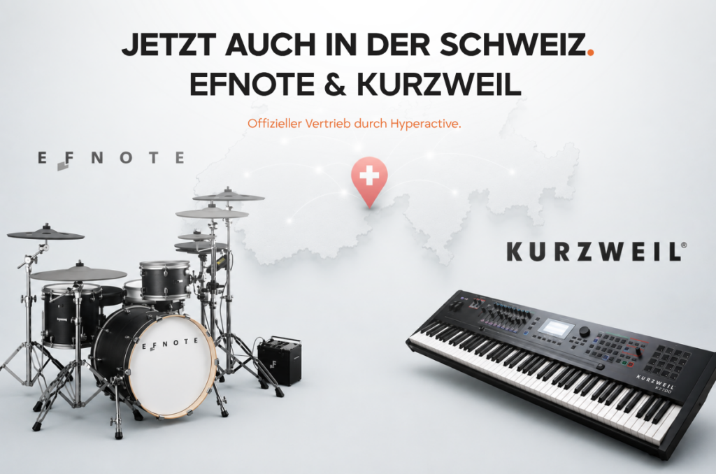 EFNOTE und KURZWEIL in der Schweiz verfügbar
